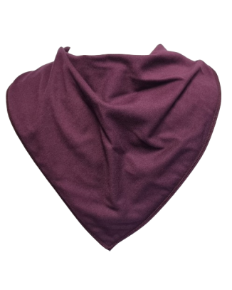 **NEW** Plum Bandana Bib - Size 2