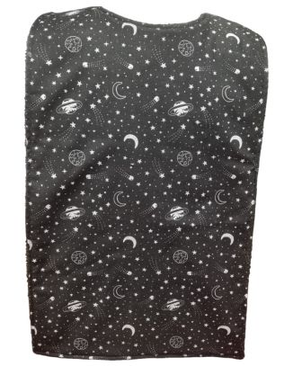 Childrens Flat Style Long Length Clothing Protector - Space